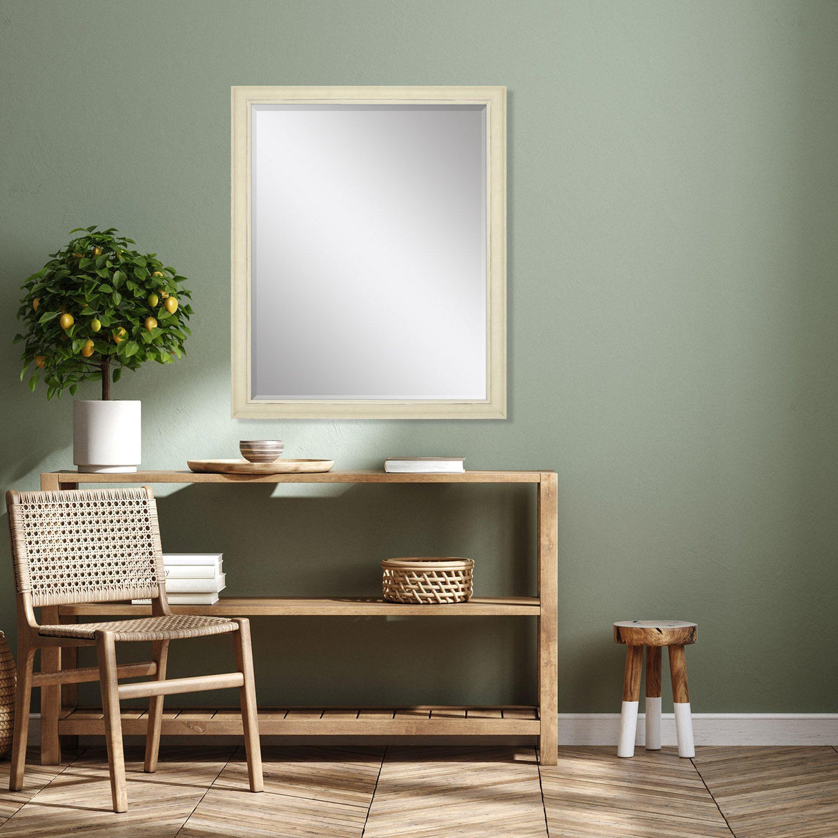 Paragon #624 30 x 40 Beveled Beige 44 X 34 X 2 Wall Mirror
