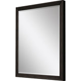 Paragon #781 22 x 28 Beveled Brown 32 X 26 X 3 Wall Mirror