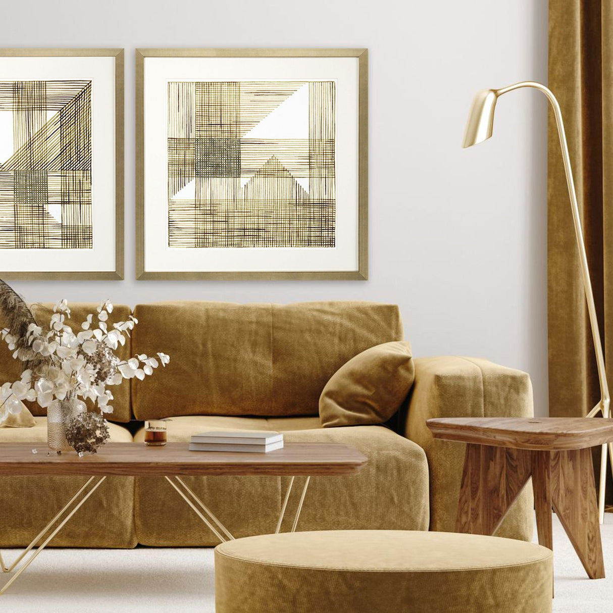 Paragon Welded Mesh II Brown 39 X 39 X 2 Wall Art