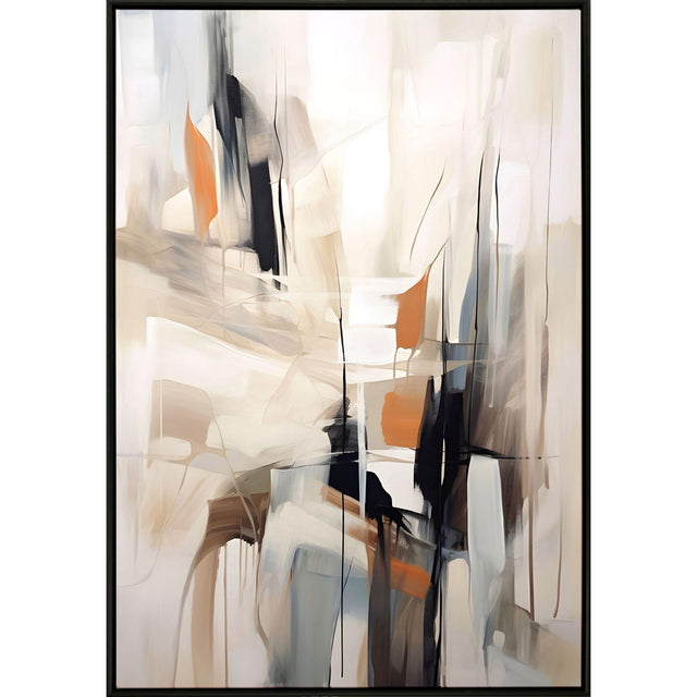 Paragon Japandi White 62 X 42 X 2 Wall Art