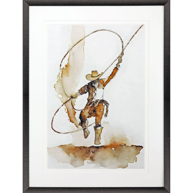 Paragon Lasso Brown 52 X 39 X 2 Wall Art