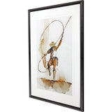 Paragon Lasso Brown 52 X 39 X 2 Wall Art