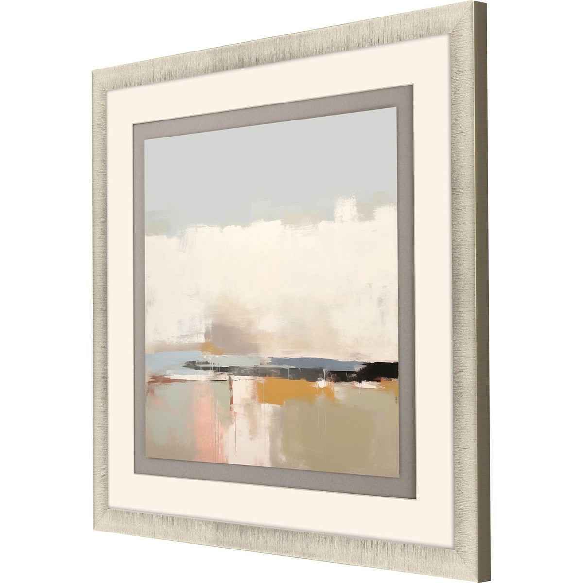 Paragon Soothing Serenity 3 White 35 X 35 X 2 Wall Art