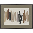 Paragon Strokes in Brown I Brown 35 X 47 X 2 Wall Art