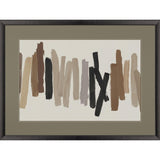 Paragon Strokes in Brown I Brown 35 X 47 X 2 Wall Art