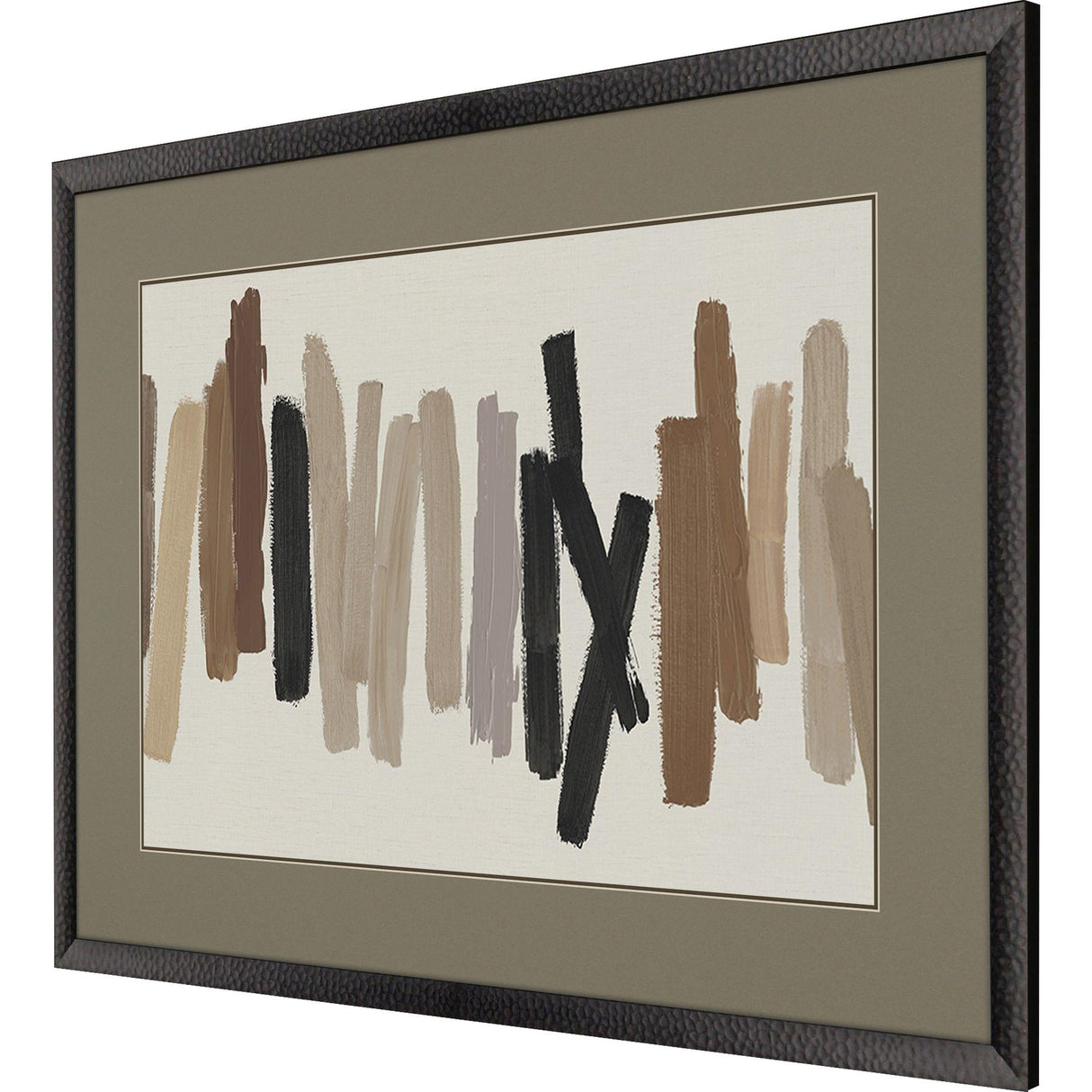 Paragon Strokes in Brown I Brown 35 X 47 X 2 Wall Art