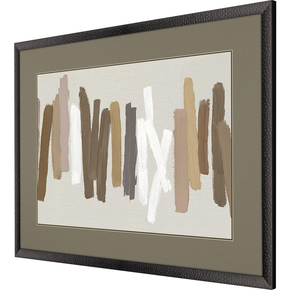 Paragon Strokes in Brown II Brown 35 X 47 X 2 Wall Art