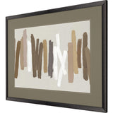 Paragon Strokes in Brown II Brown 35 X 47 X 2 Wall Art