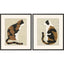 Paragon Quiet Listener S/2 Brown 27 X 23 X 1 Wall Art