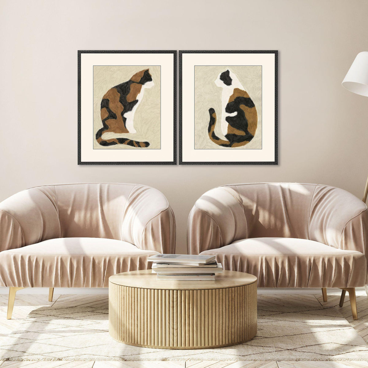 Paragon Quiet Listener S/2 Brown 27 X 23 X 1 Wall Art
