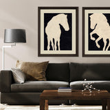 Paragon Equestrian Style Black 42 X 34 X 3 Wall Art