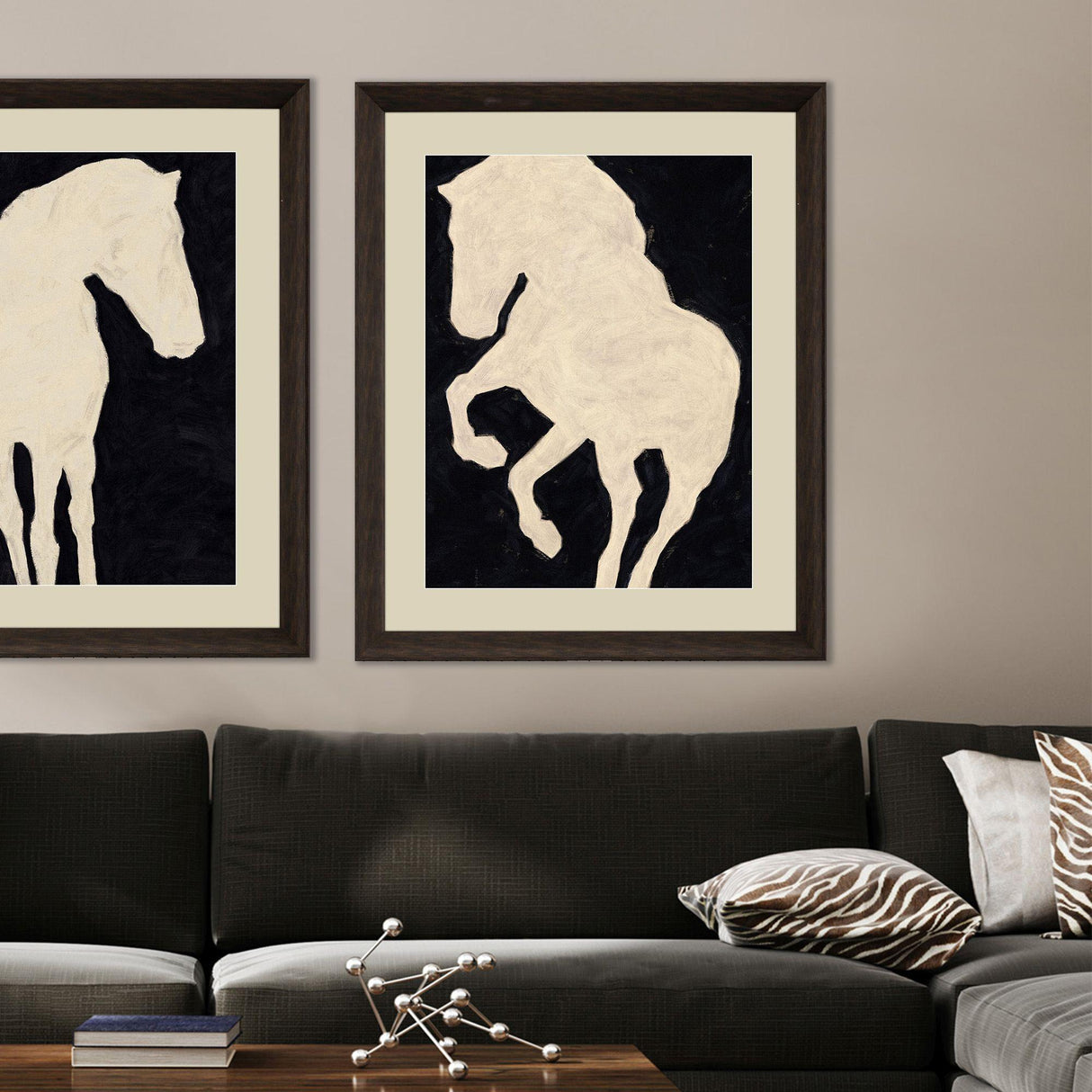 Paragon Equestrian Grace Black 42 X 34 X 3 Wall Art