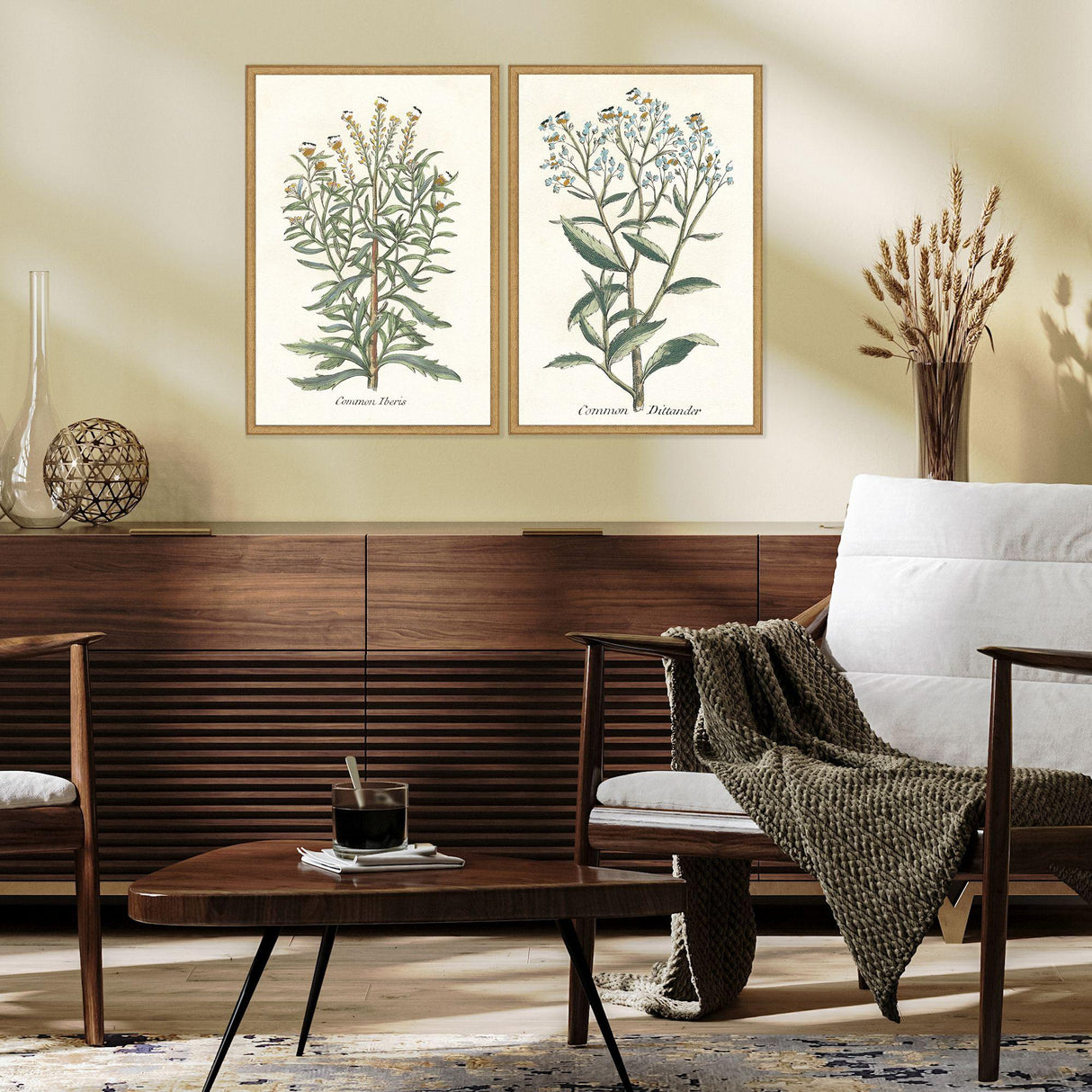 Paragon Botanical Plants I S/2 Green 31 X 21 X 2 Wall Art