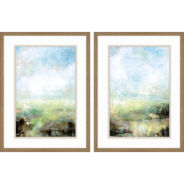 Paragon Emerald Coast S/2 Blue 23 X 17 X 2 Wall Art