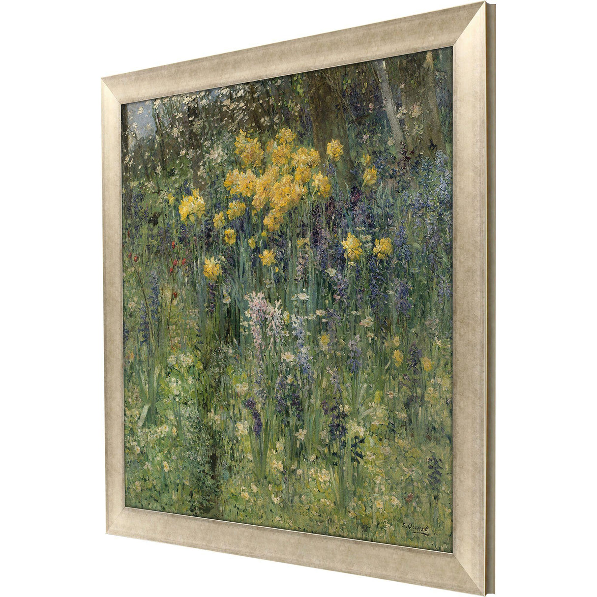 Paragon Fleur de Paques Green 41 X 41 X 2 Wall Art