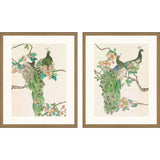 Paragon Emerald Peacock II S/2 Green 31 X 25 X 2 Wall Art