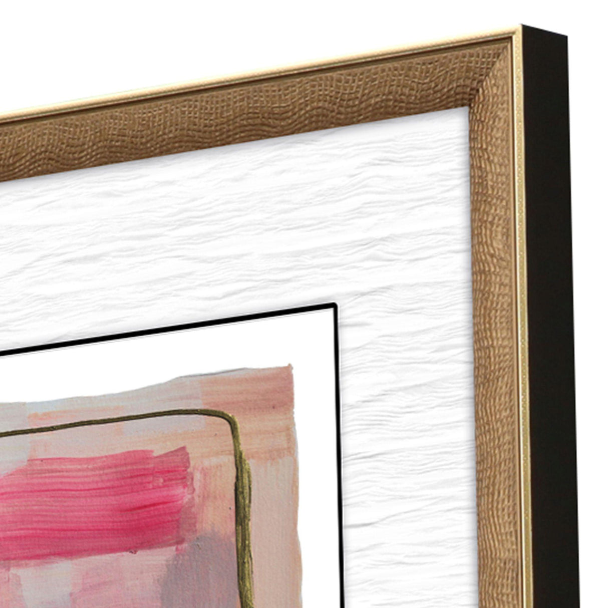 Paragon Bold Gesture S/4 Orange 13 X 13 X 2 Wall Art