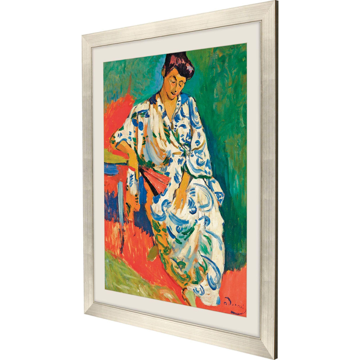 Paragon Madame Matisse Blue 50 X 41 X 2 Wall Art