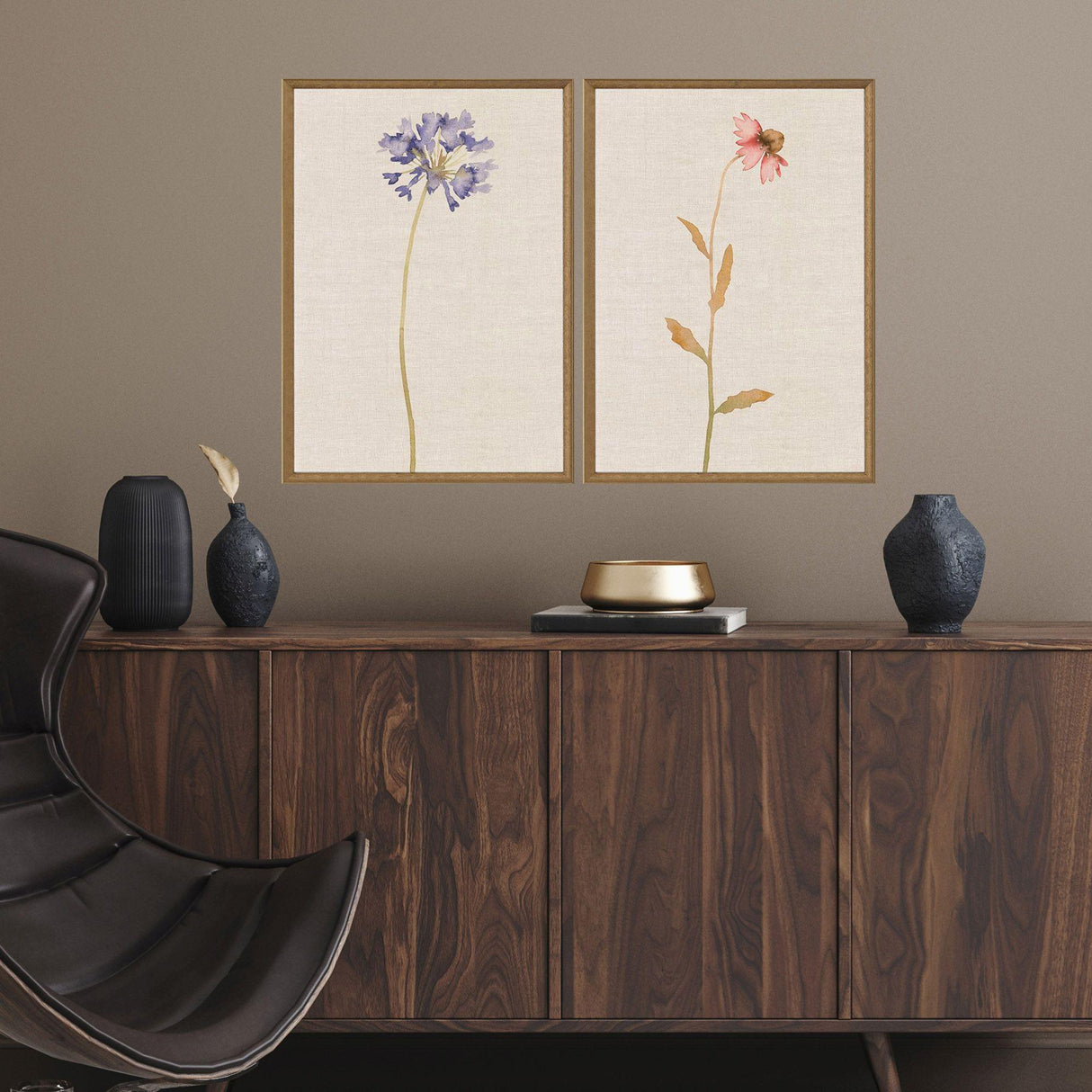 Paragon Wild Flourish I S/2 Multi 31 X 21 X 2 Wall Art