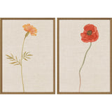 Paragon Wild Flourish II S/2 Multi 31 X 21 X 2 Wall Art