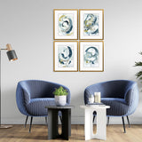 Paragon Centered on You S/4 Blue 25 X 19 X 1 Wall Art