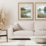Paragon Riverside View I Blue 42 X 36 X 2 Wall Art