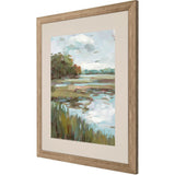 Paragon Riverside View I Blue 42 X 36 X 2 Wall Art