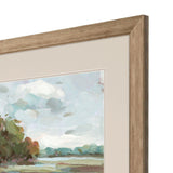 Paragon Riverside View I Blue 42 X 36 X 2 Wall Art