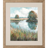 Paragon Riverside View II Blue 42 X 36 X 2 Wall Art