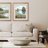 Paragon Riverside View II Blue 42 X 36 X 2 Wall Art