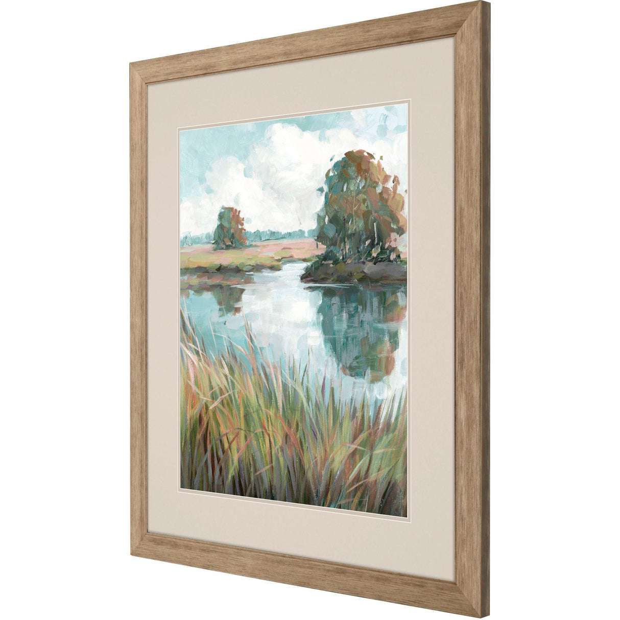 Paragon Riverside View II Blue 42 X 36 X 2 Wall Art
