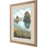 Paragon Riverside View II Blue 42 X 36 X 2 Wall Art