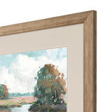 Paragon Riverside View II Blue 42 X 36 X 2 Wall Art