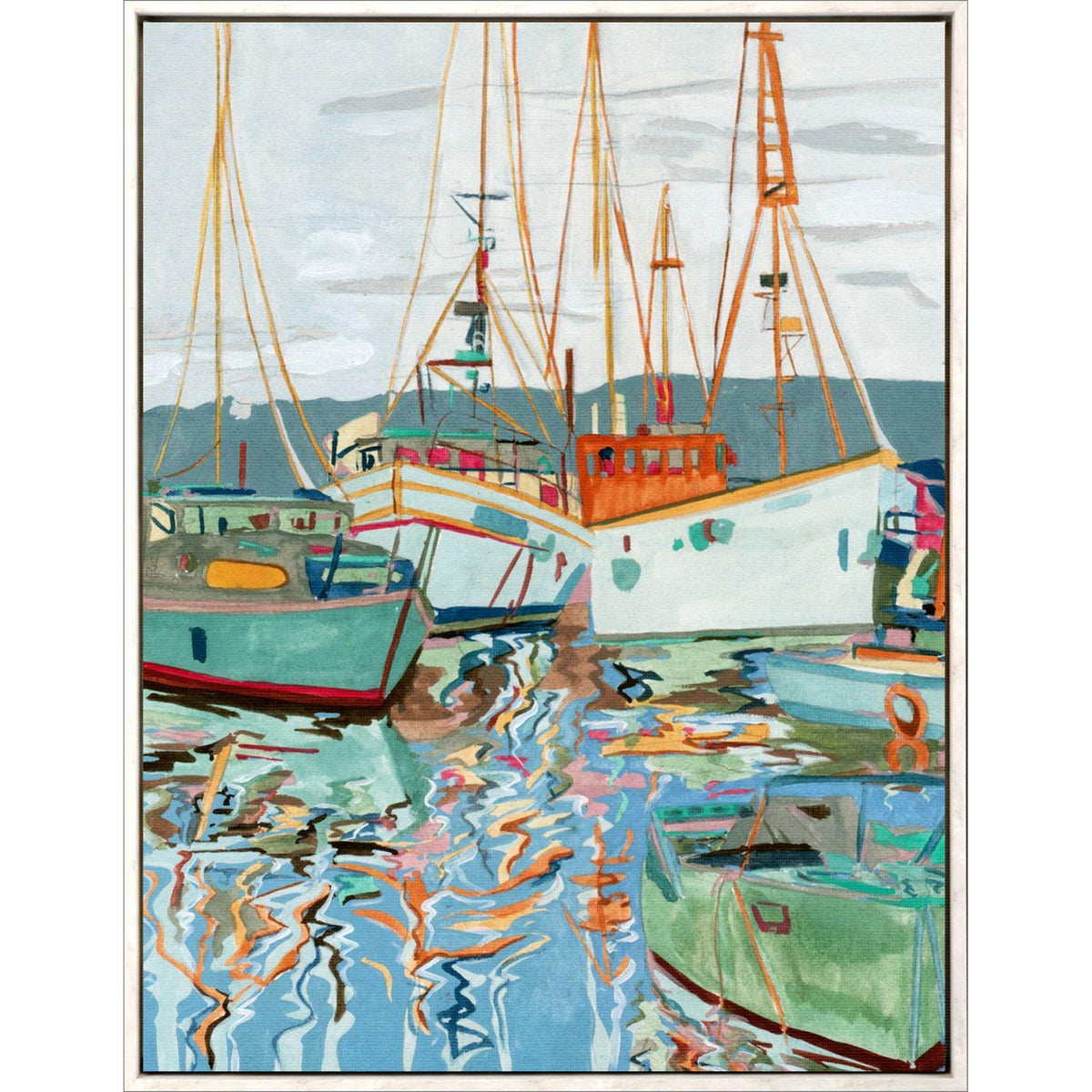Paragon Close to Shore I Blue 50 X 38 X 3 Wall Art