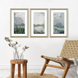 Paragon Passage S/3 Blue 32 X 20 X 2 Wall Art