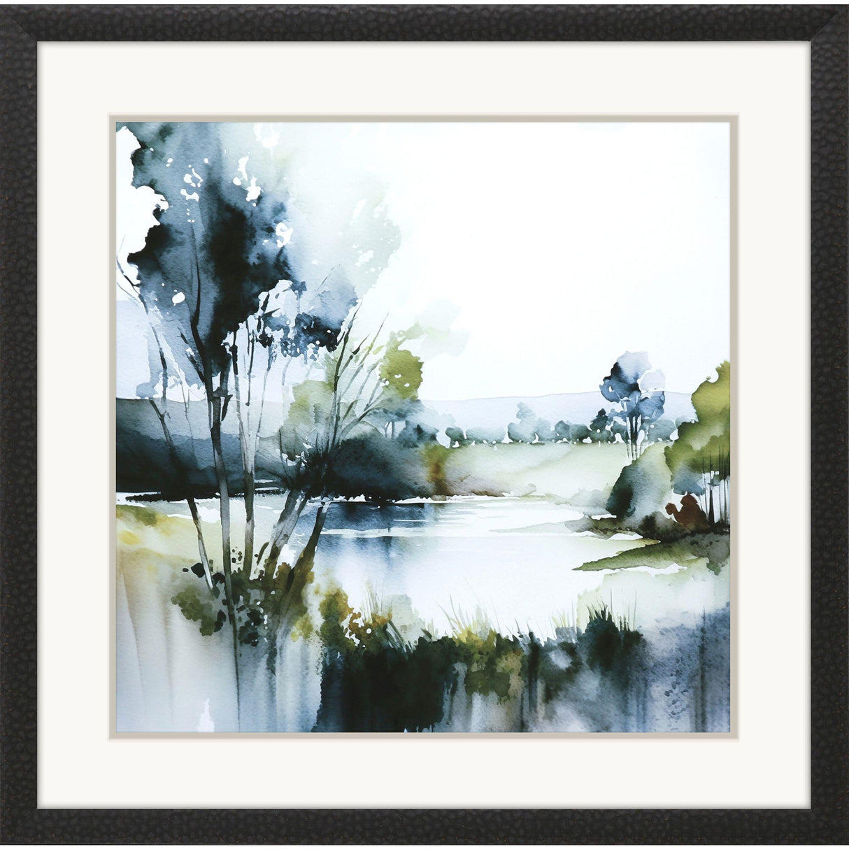 Paragon Wanderlust Calling Blue 33 X 33 X 2 Wall Art