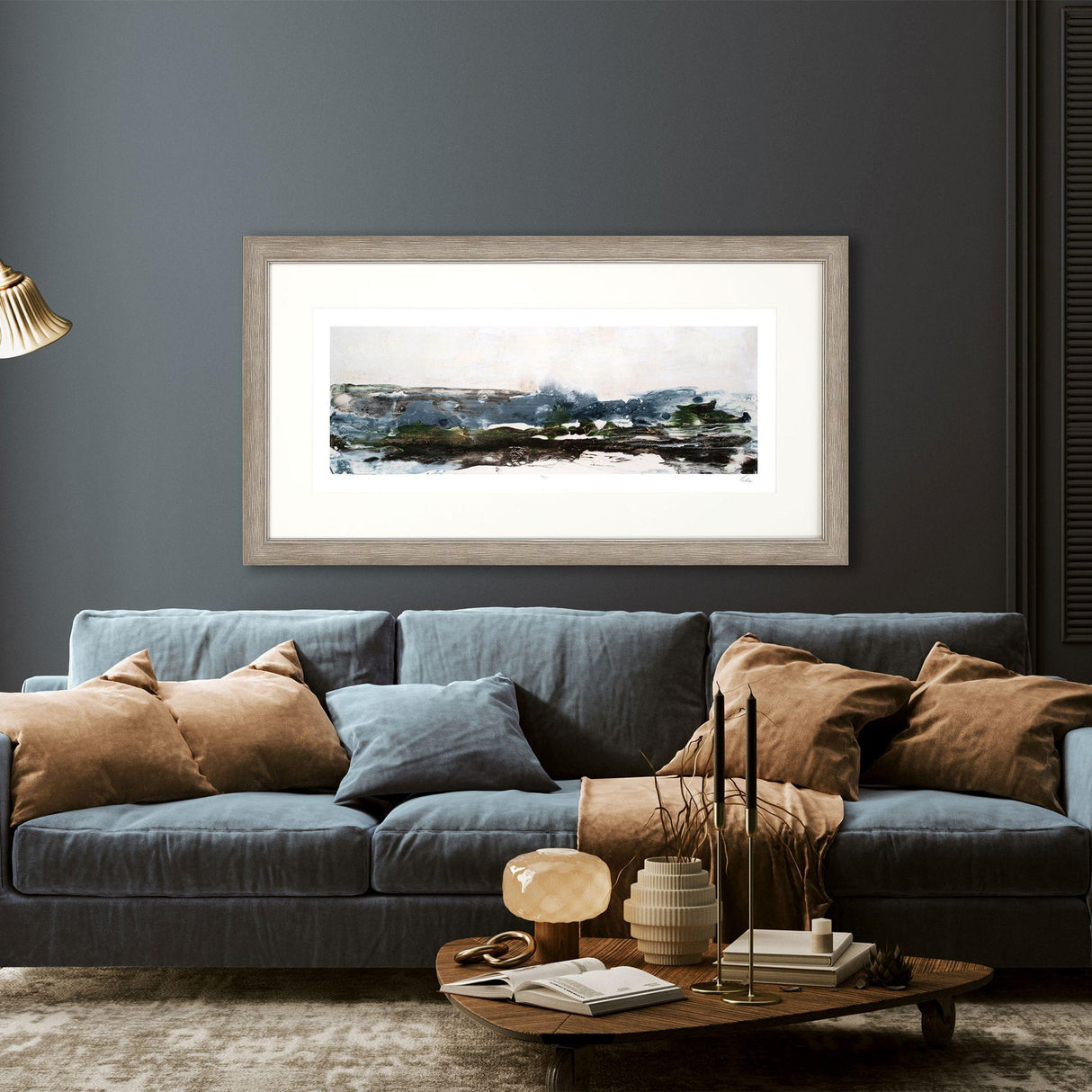 Paragon Magic Seascape I Blue 27 X 51 X 2 Wall Art