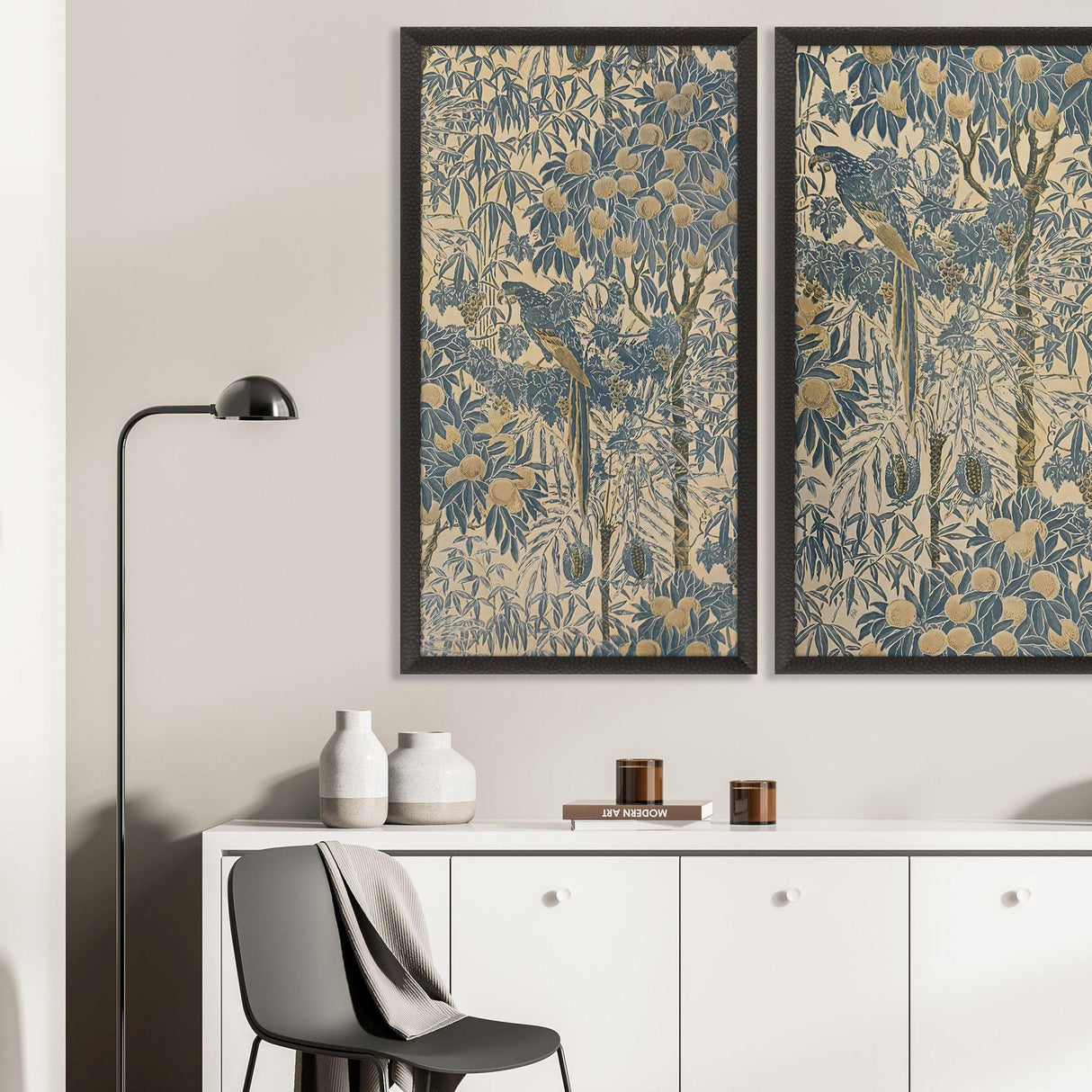 Paragon Exotic Elegance I Blue 51 X 27 X 2 Wall Art