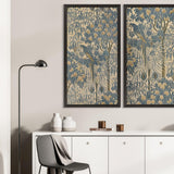 Paragon Exotic Elegance I Blue 51 X 27 X 2 Wall Art