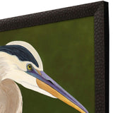 Paragon Moonlight Blue Heron Green 43 X 33 X 2 Wall Art