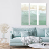 Paragon On the Shore S/3 Turquoise 37 X 13 X 2 Wall Art