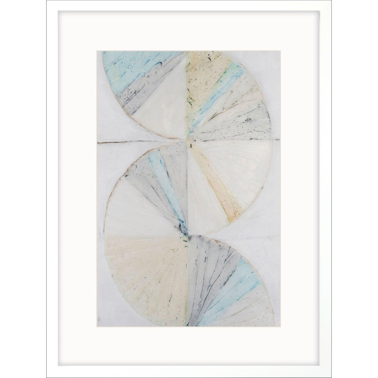 Paragon Pie Charts I Blue 40 X 30 X 3 Wall Art