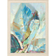 Paragon Aqua Leaf I Blue 40 X 28 X 2 Wall Art