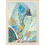 Paragon Aqua Leaf I Blue 40 X 28 X 2 Wall Art