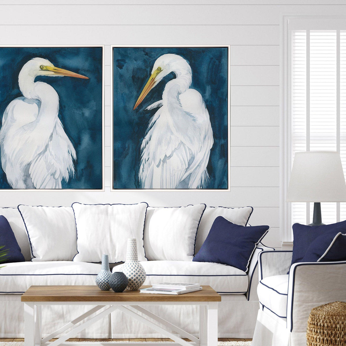 Paragon Midnight Hunter II Blue 42 X 34 X 2 Wall Art