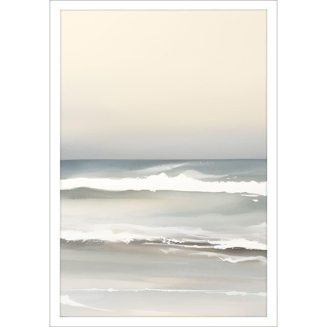 Paragon Ocean Breeze III White 38 X 26 X 3 Wall Art