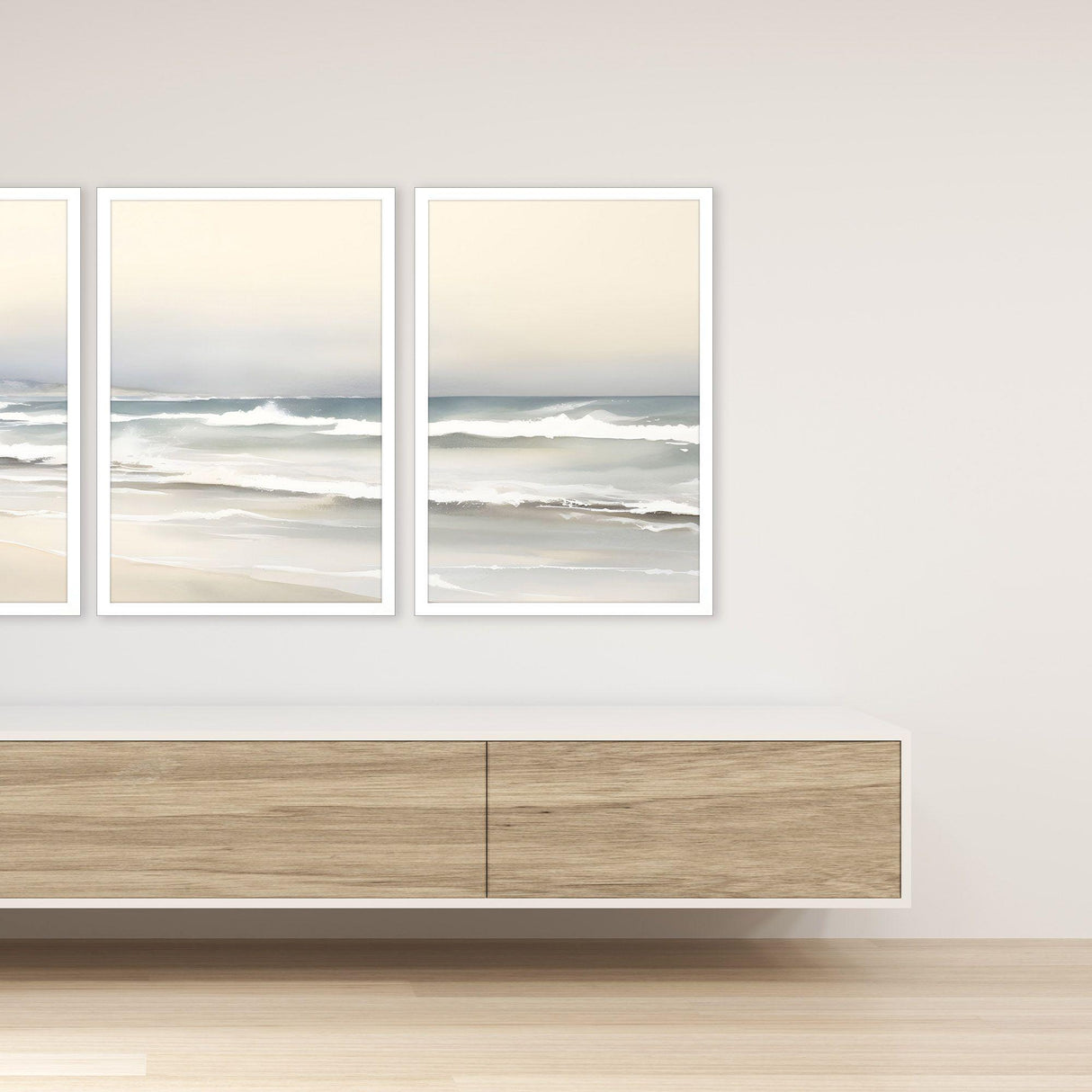 Paragon Ocean Breeze III White 38 X 26 X 3 Wall Art
