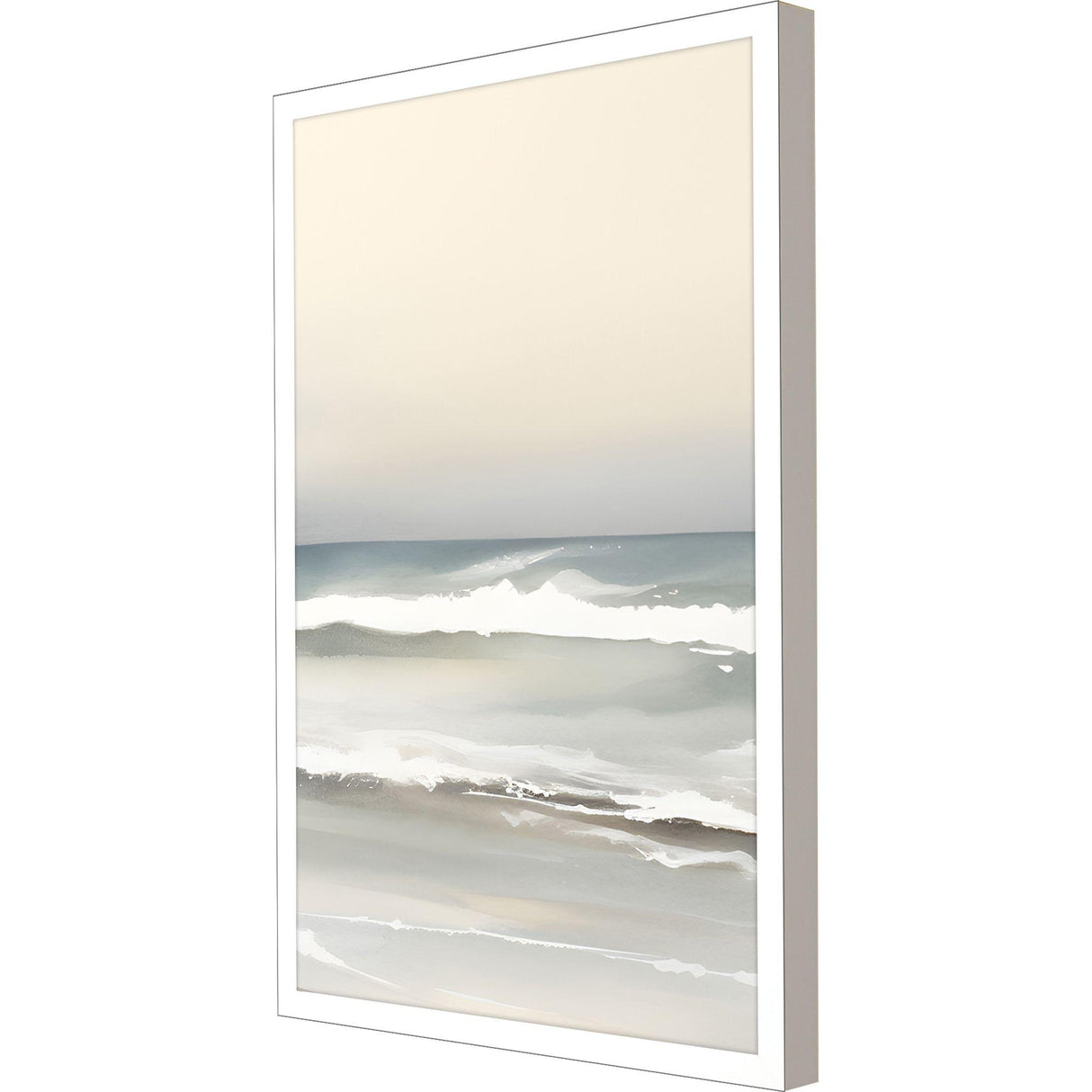 Paragon Ocean Breeze III White 38 X 26 X 3 Wall Art