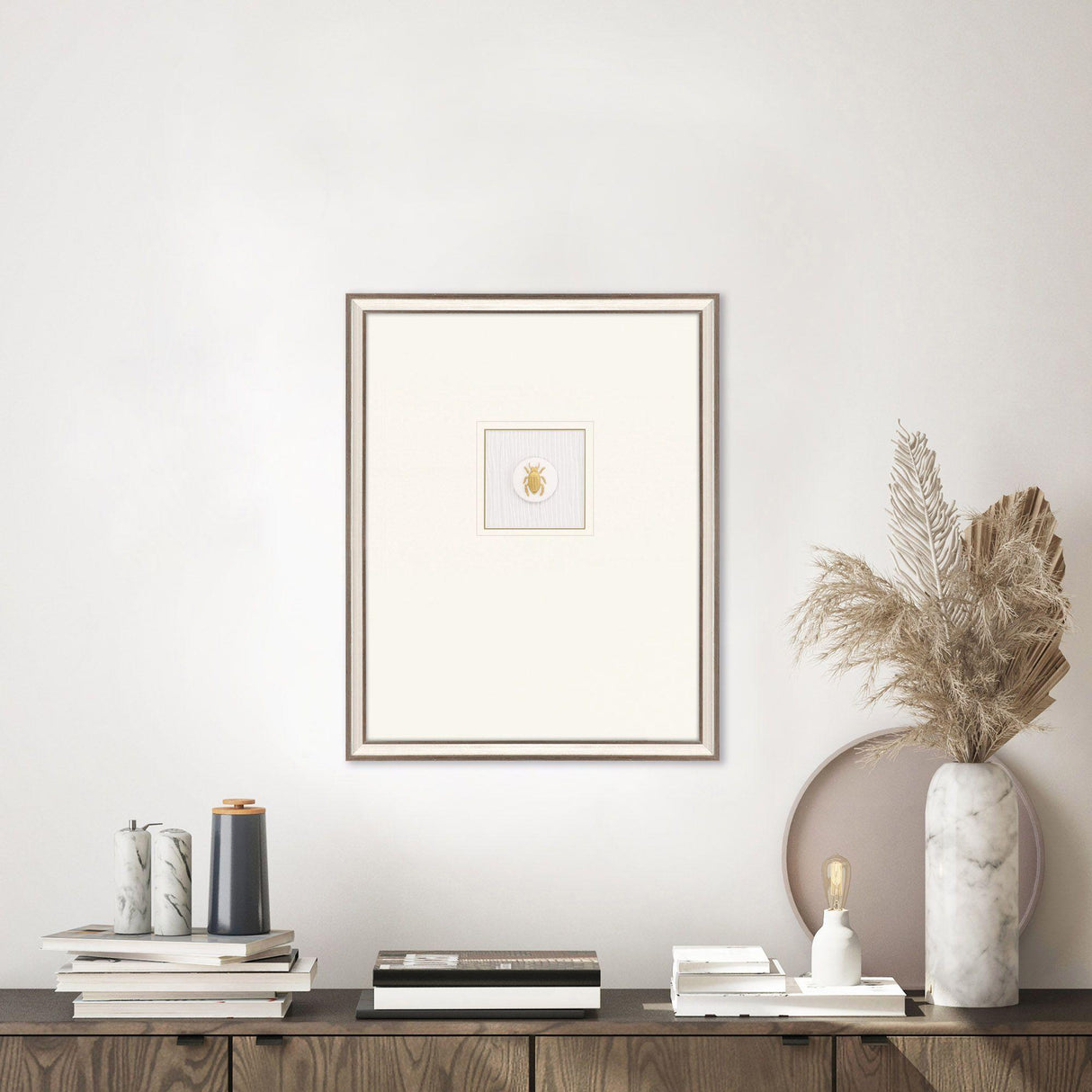 Paragon Beetle Intaglio Metallic 25 X 20 X 2 Wall Art