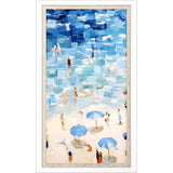 Paragon Aerial Beach I Blue 39 X 21 X 3 Wall Art